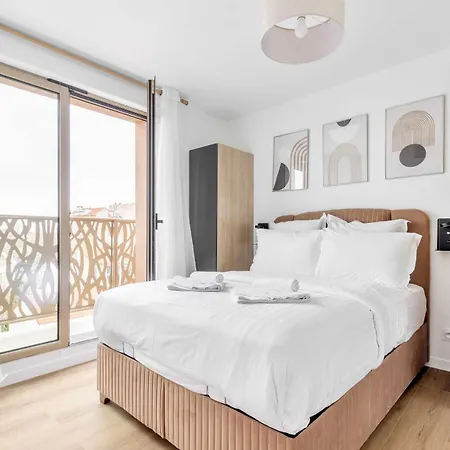 Appartement Cosy With Balcony -6p-proche Paris *